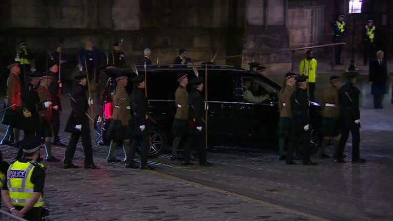 Ensayos militares en Edimburgo.