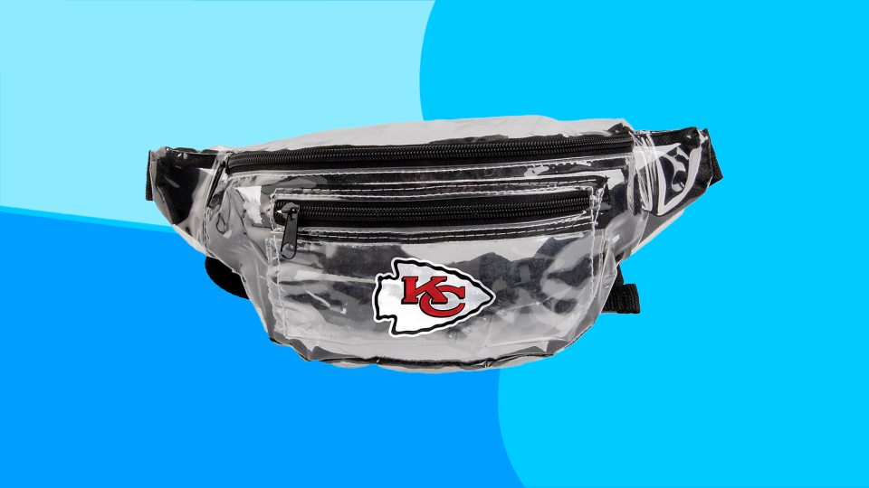 This clear fanny is perfect for tailgating!