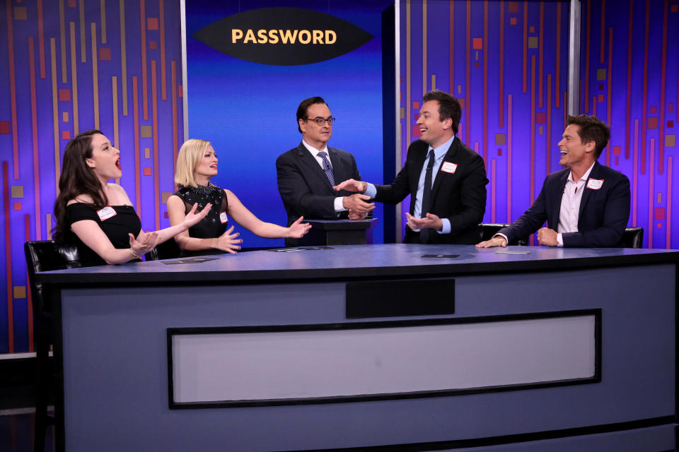 All of these people just agreed to share a password. (Photo: NBC via Getty Images)