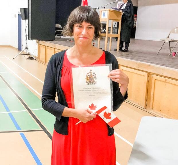 Ariana Salvo moved to P.E.I. in 2004, but didn't receive her Canadian citizenship until 2019. (Submitted by Ariana Salvo - image credit)