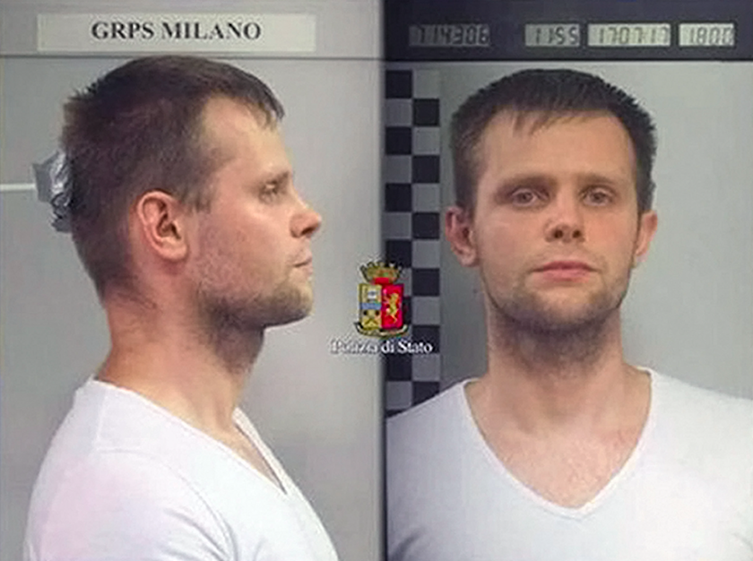 <em>Lukasz Herba was convicted of kidnapping Ms Ayling (Rex)</em>