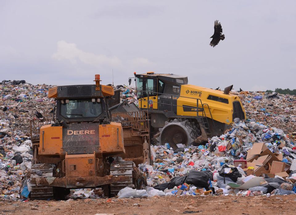 The Spartanburg County Environmental Services Solid Waste Management Facility, located on Little Mountain Road in Wellford, Wednesday, July 20, 2022. 