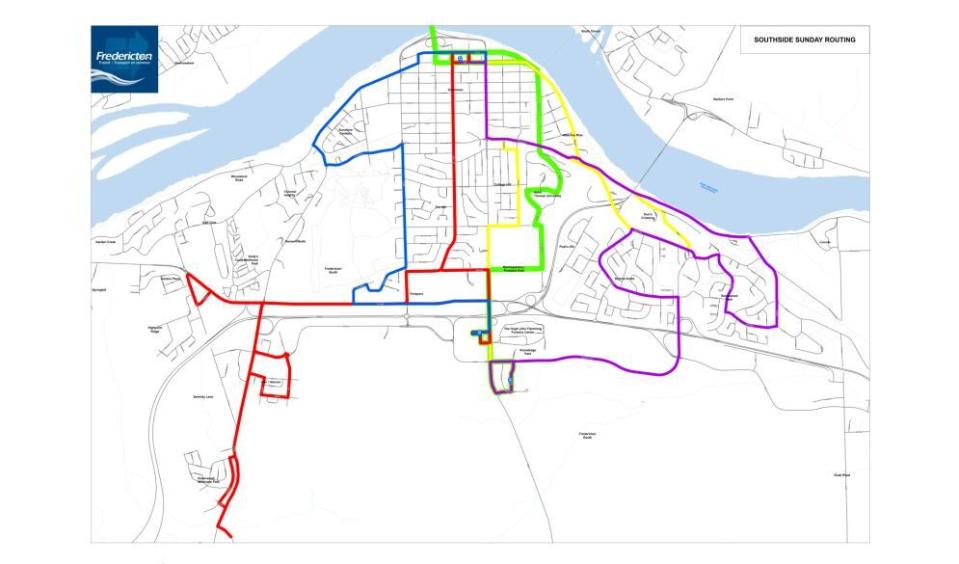 Sunday transit service will run southbound to the Corbett Centre.