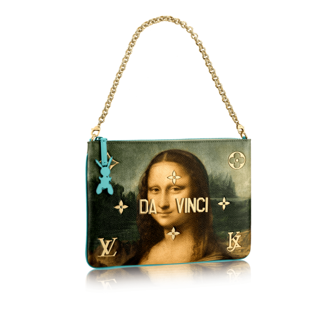 Sold at Auction: Louis Vuitton, LOUIS VUITTON JEFF KOONS MONA LISA MASTERS  COLLECT