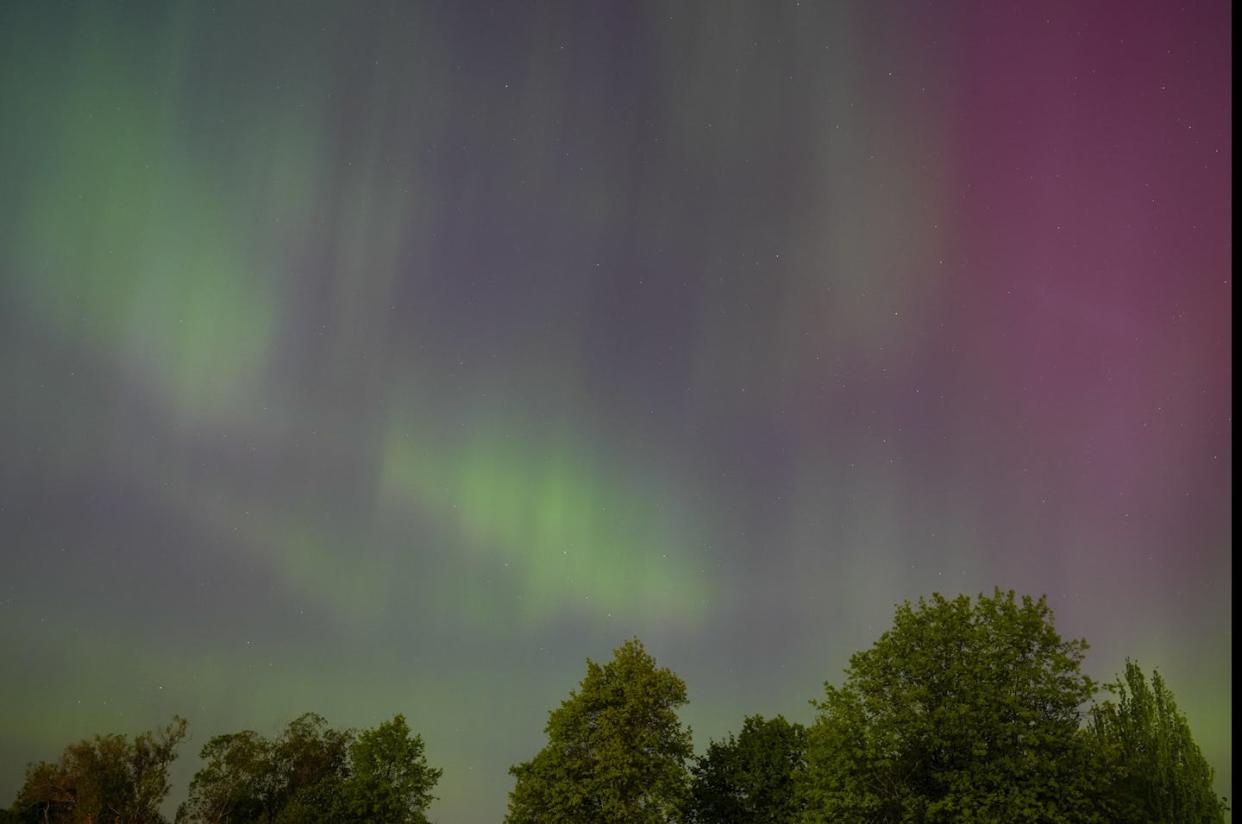 A May 2024 solar storm made the northern lights visible across parts of the northern U.S. <a href="https://newsroom.ap.org/detail/NorthernLightsWashington/9fc55176ddad4a80aeefb3114a1b89aa/photo?Query=northern%20lights&mediaType=photo&sortBy=&dateRange=Anytime&totalCount=199&currentItemNo=2" rel="nofollow noopener" target="_blank" data-ylk="slk:AP Photo/Lindsey Wasson;elm:context_link;itc:0;sec:content-canvas" class="link ">AP Photo/Lindsey Wasson</a>