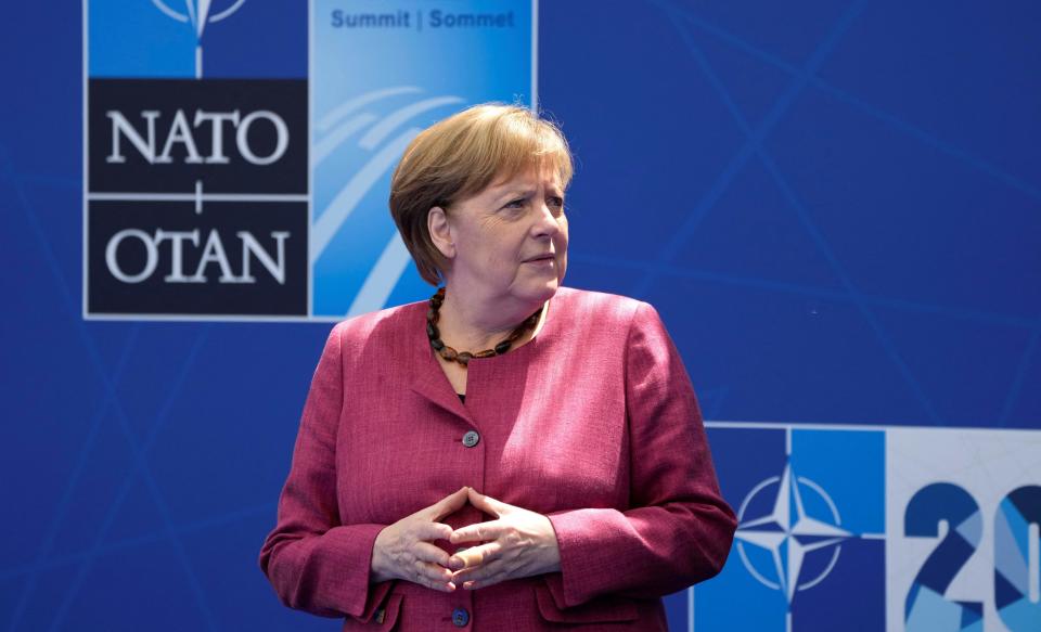 Bundeskanzlerin Angela Merkel beim NATO-Gipfel in Brüssel. (Bild: Getty Images)