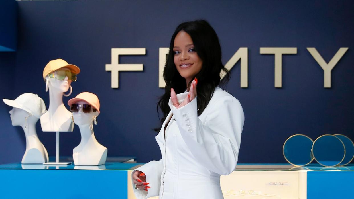 Rihanna stellte die erste Kollektion ihres Modelabels «Fenty» in Paris 2019 vor.