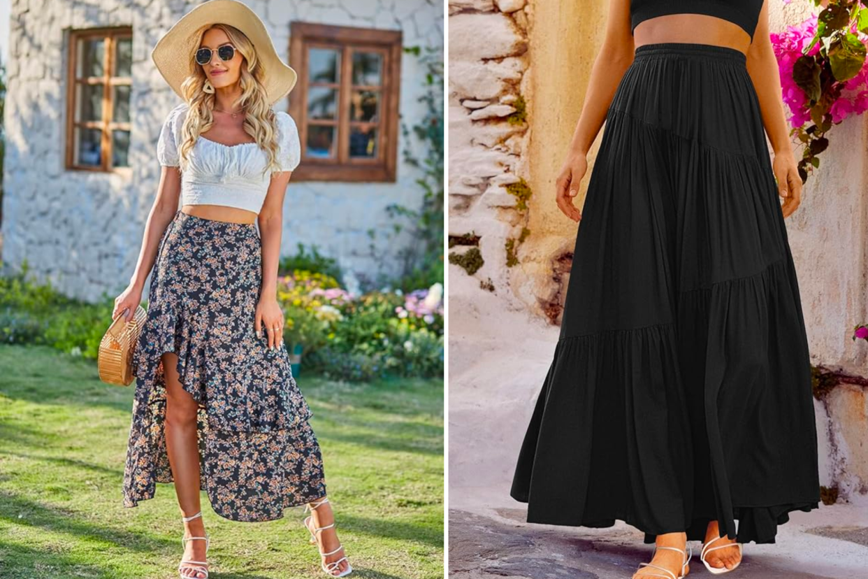 Best Maxi Skirts on Amazon