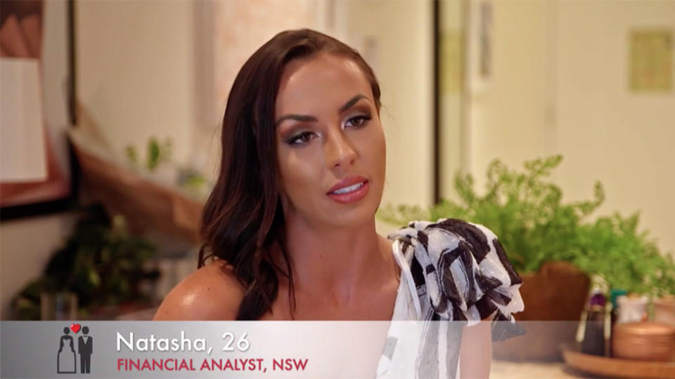 Married at First Sight Australia bride Natasha appears at final commitment ceremony, now denies sleeping with Mikey's dad