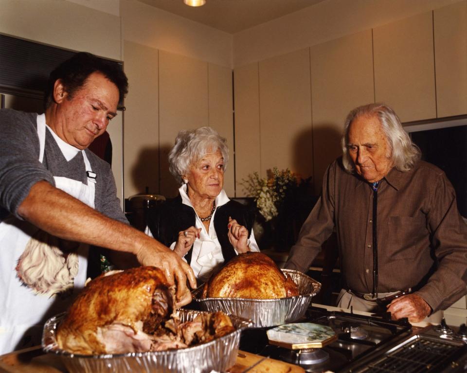 <i>Dad Getting Ready to Carve the Turkey</i>, Chappaqua, 2005