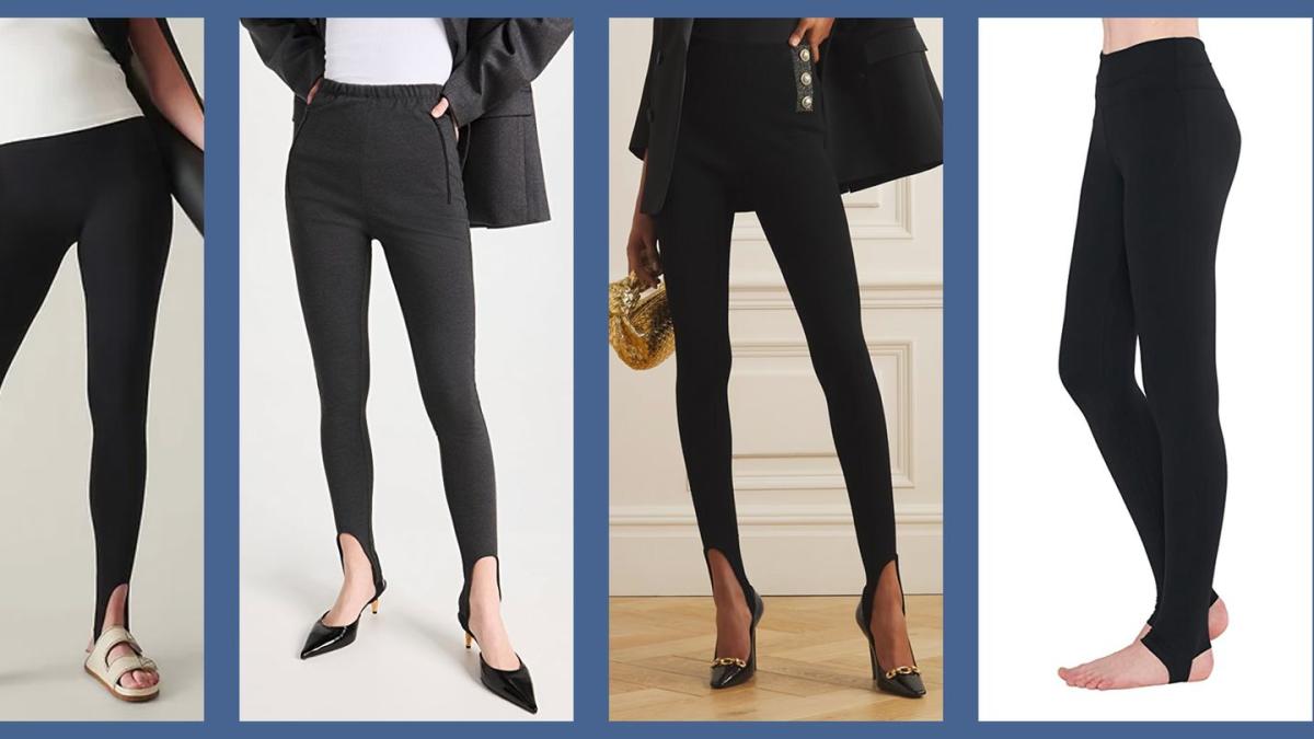 10 Stirrup Legging Styles To Shop in 2023: Black Stirrup Leggings