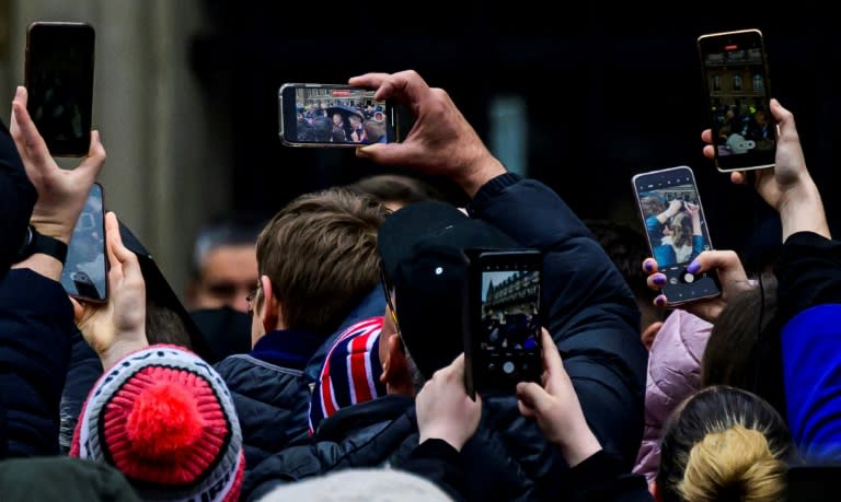 A growing number of parents say smart phones should be kept out of the hands of small children (John MACDOUGALL)