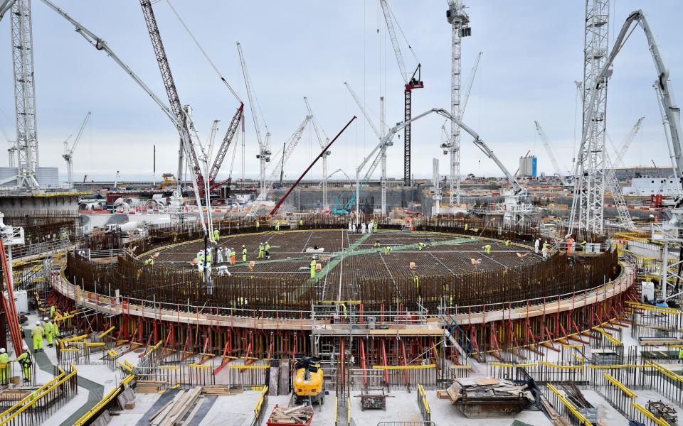 Hinkley Point C in Somerset is set to be up and running by 2026