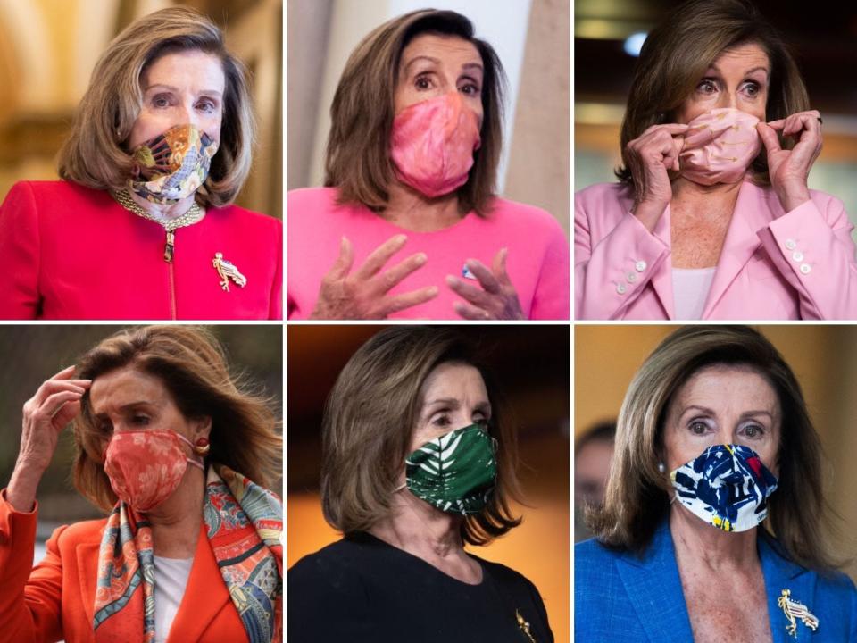 nancy pelosi face masks