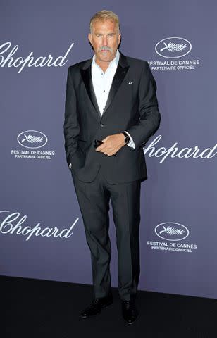 <p>Jacopo Raule/WireImage</p> Kevin Costner, 2024 Cannes Film Festival