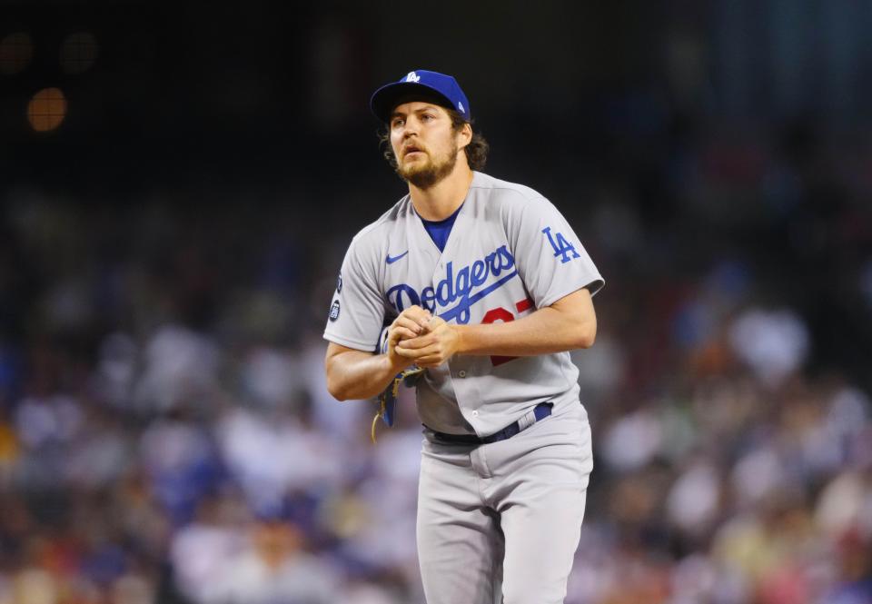 Trevor Bauer signed with the Dodgers prior to the 2021 season.