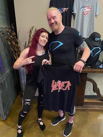 Candi McCarthy Herndon and Diamond Dallas Page have become friends.