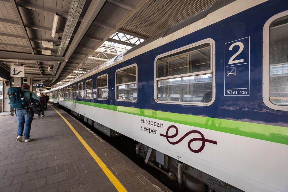 The new European Sleeper service offers easy access to Berlin for rail travellers from the UK (Belga/AFP via Getty Images)