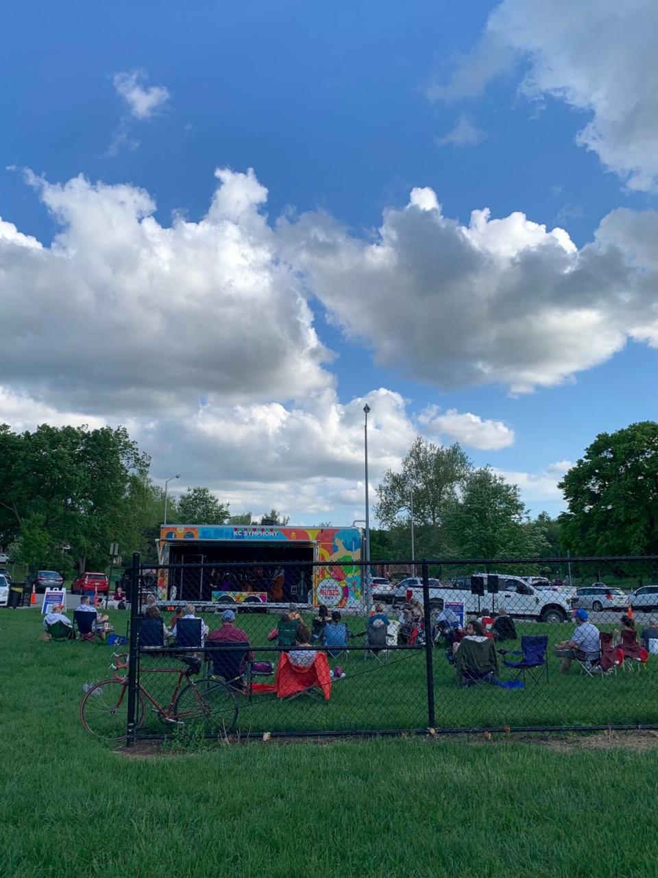 The Kansas City Symphony put on a free performance in Gillham Park — in the Hyde Park neighborhood — in 2022.