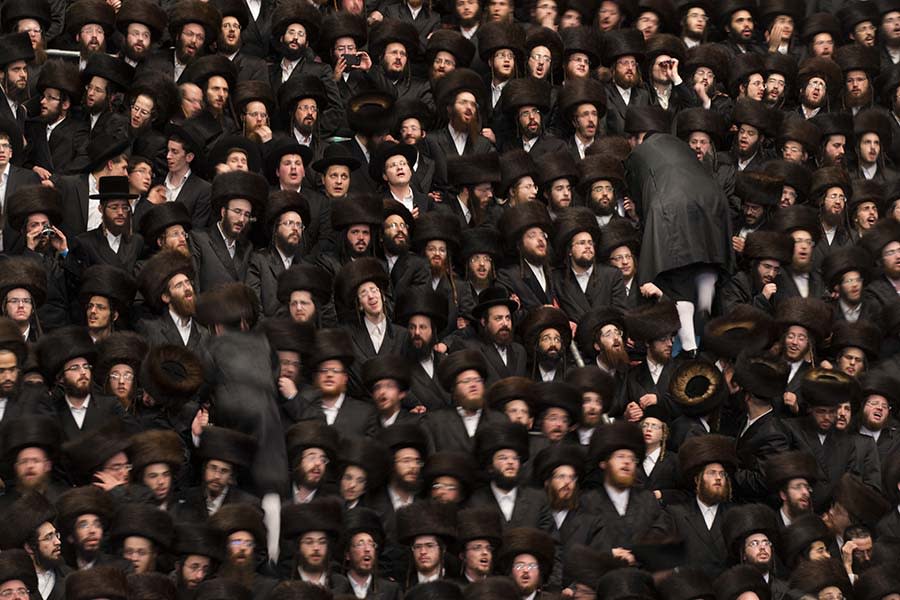 <div class="caption-credit">Photo by: Getty Images</div>About 25,000 ultra-Orthodox Jews from around the world attended the event, which took place in Jerusalem on Tuesday, May 21.