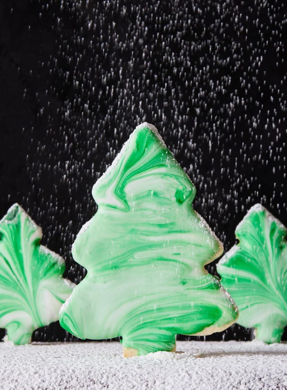 Christmas Tree Cookies