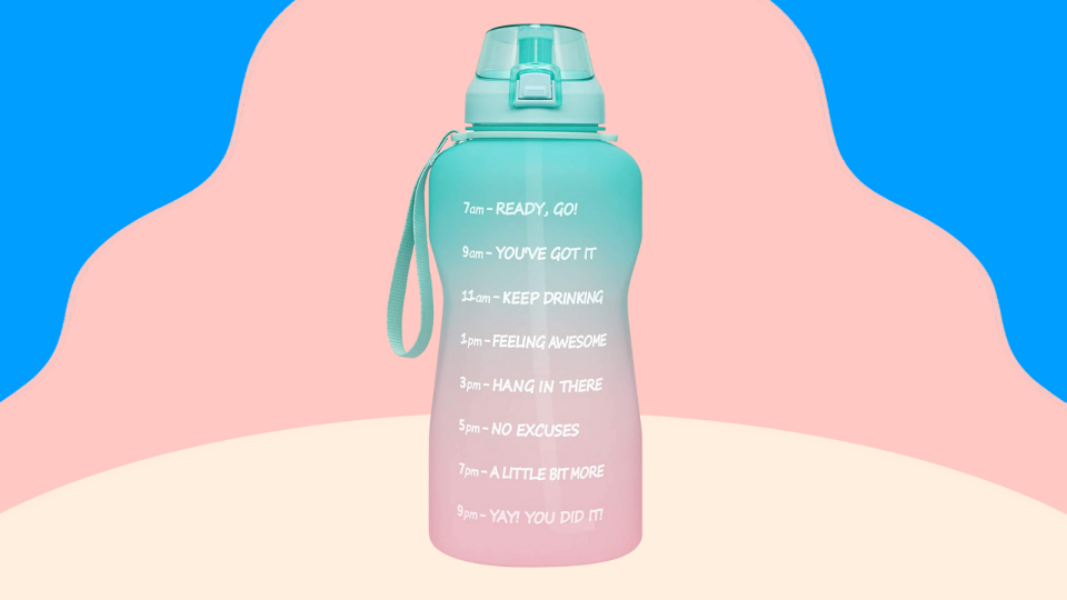 Best health and fitness gifts 2021: Motivational 1-Gallon Water Bottle