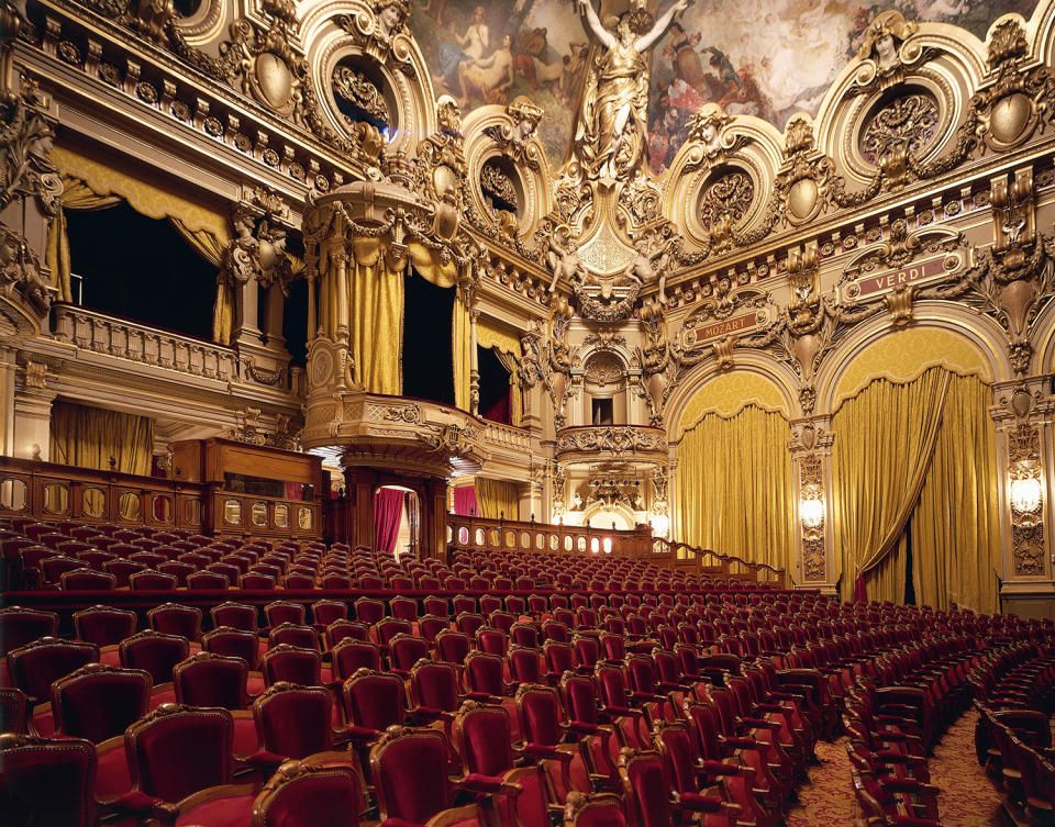 Sala Garnier de la Ópera de Montecarlo