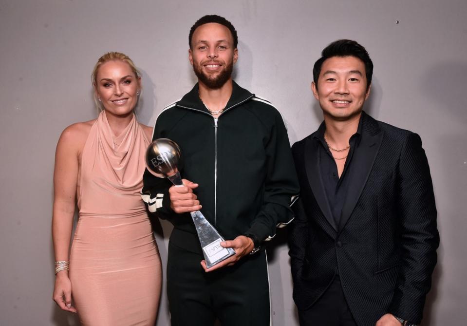 Stephen Curry獲選為ESPY NBA最佳球員！法新社