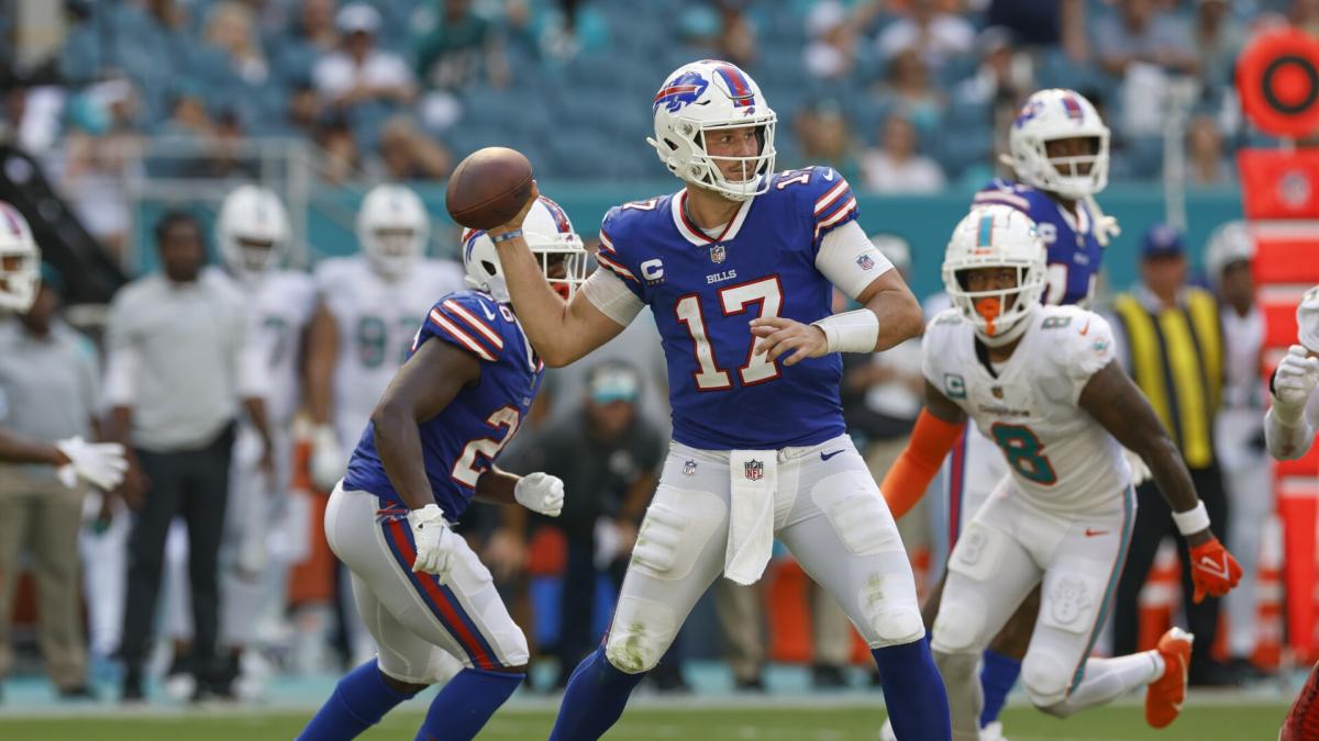 Josh Allen collects FedEx Air, AFC Offensive Player of Week