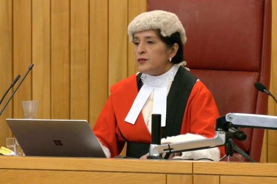 Judge Mrs Justice Cheema-Grubb sentenced Carrick (PA Wire)