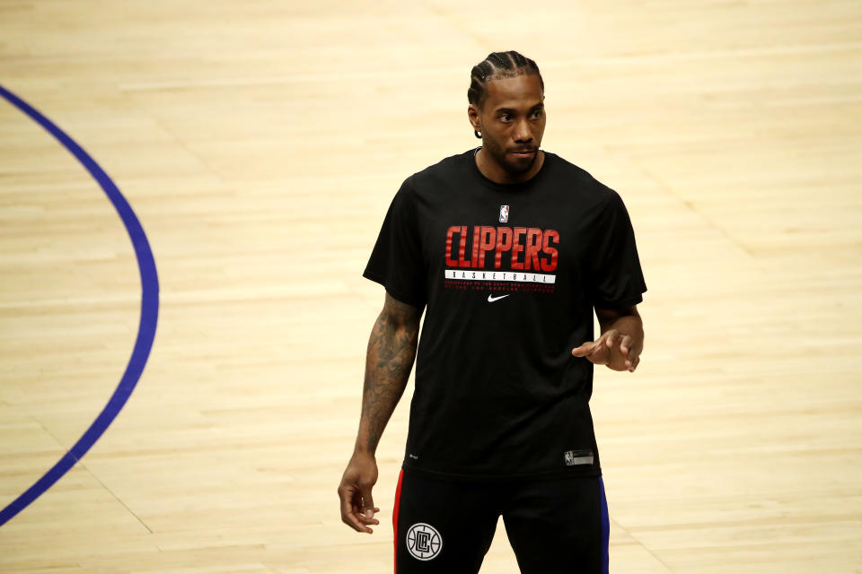 Kawhi Leonard can become a free agent just two years into his tenure with the Clippers. (Katelyn Mulcahy/Getty Images)