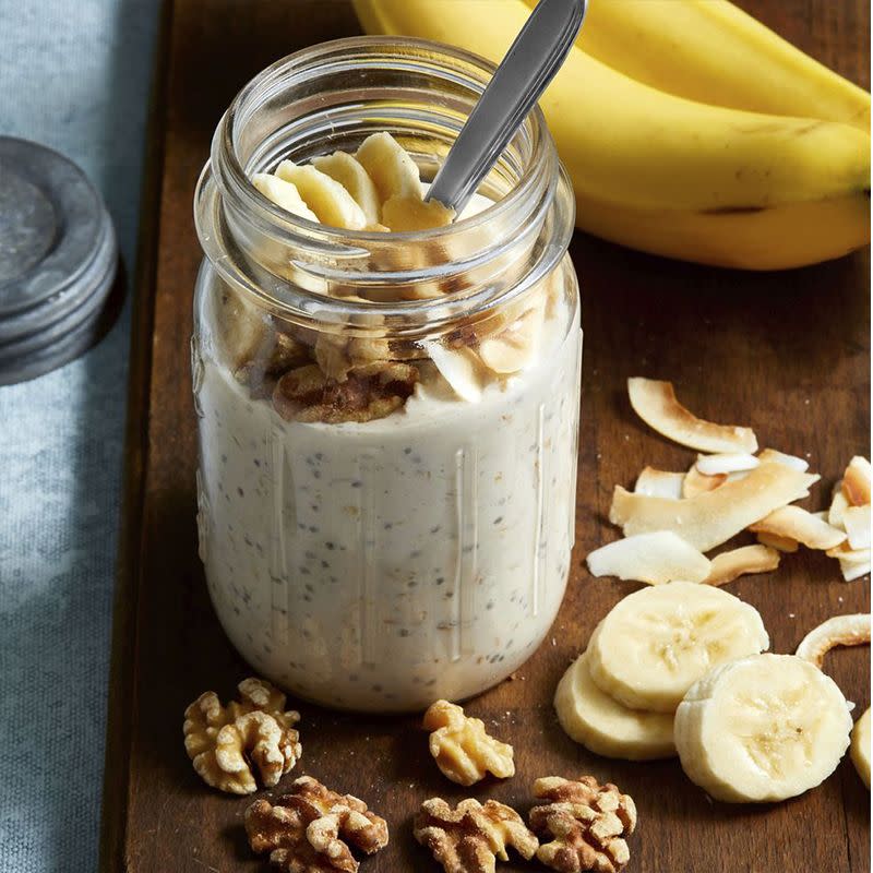 Banana Cream Pie Overnight Oats