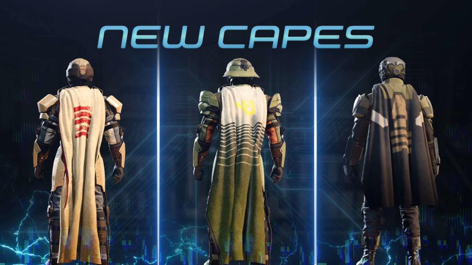 Helldivers 2 screenshot of capes.