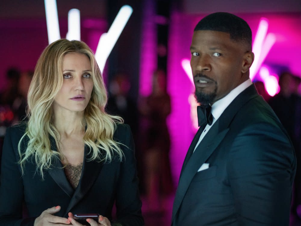 Cameron Diaz und Jamie Foxx als Emily und Matt. (Bild: John Wilson/Netflix)