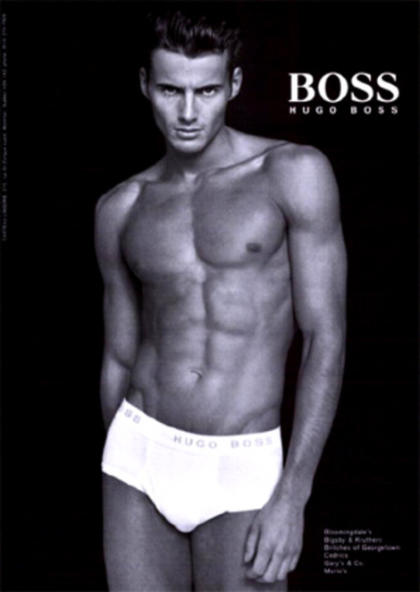 BOSS by Hugo Boss Casts (Some of) DA MAN Models for Underwear Campaign