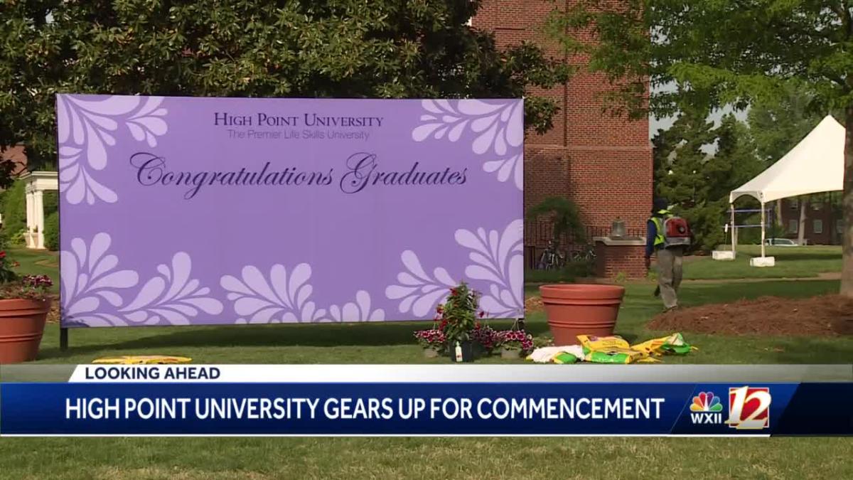 High Point University graduation preview