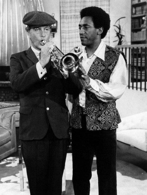 Description Photo of Dick Van Dyke and Bill Cosby from a Cosby NBC television special. |  Source http://www. ebay. Dyke-Meets-Bill-Cosby- ... 