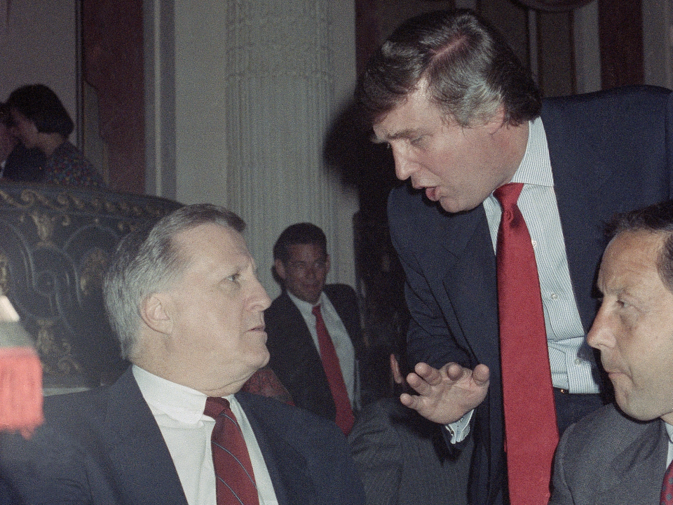 George Steinbrenner and Donald Trump