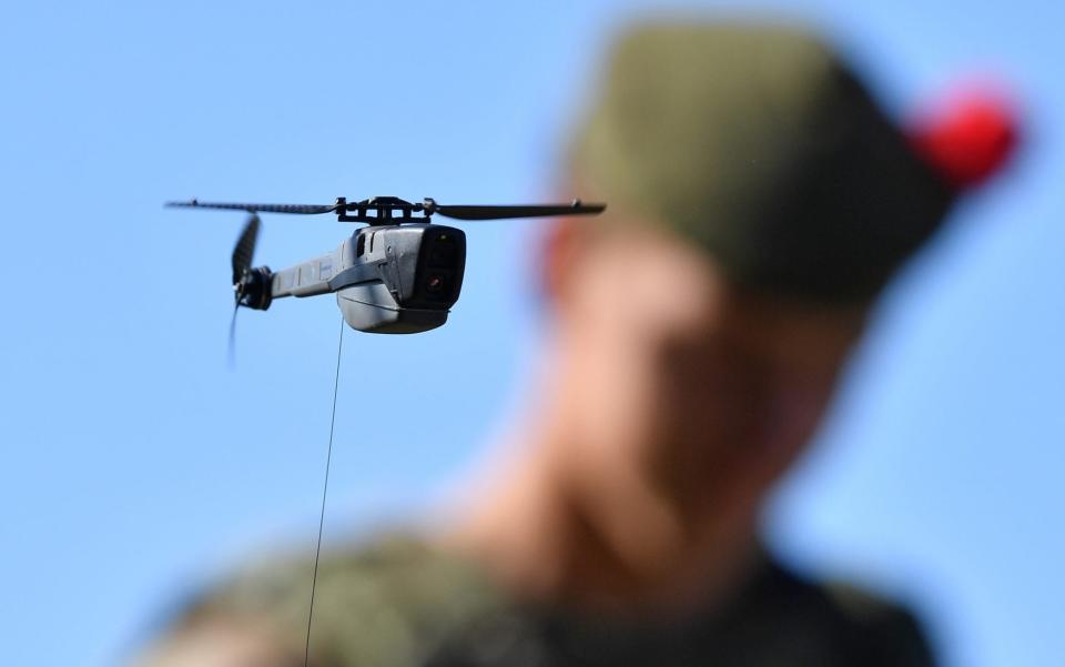 Black Hornet drone - WPA Pool/Getty Images Europe