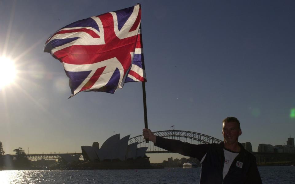 Sydney.Australia Pic Russell Cheyne -Daily Telegraph Sydney Harbour Bridge, Matthew Pinsent picked as flag bearer for the Games opening ceremony on friday - RUSSELL CHEYNE 