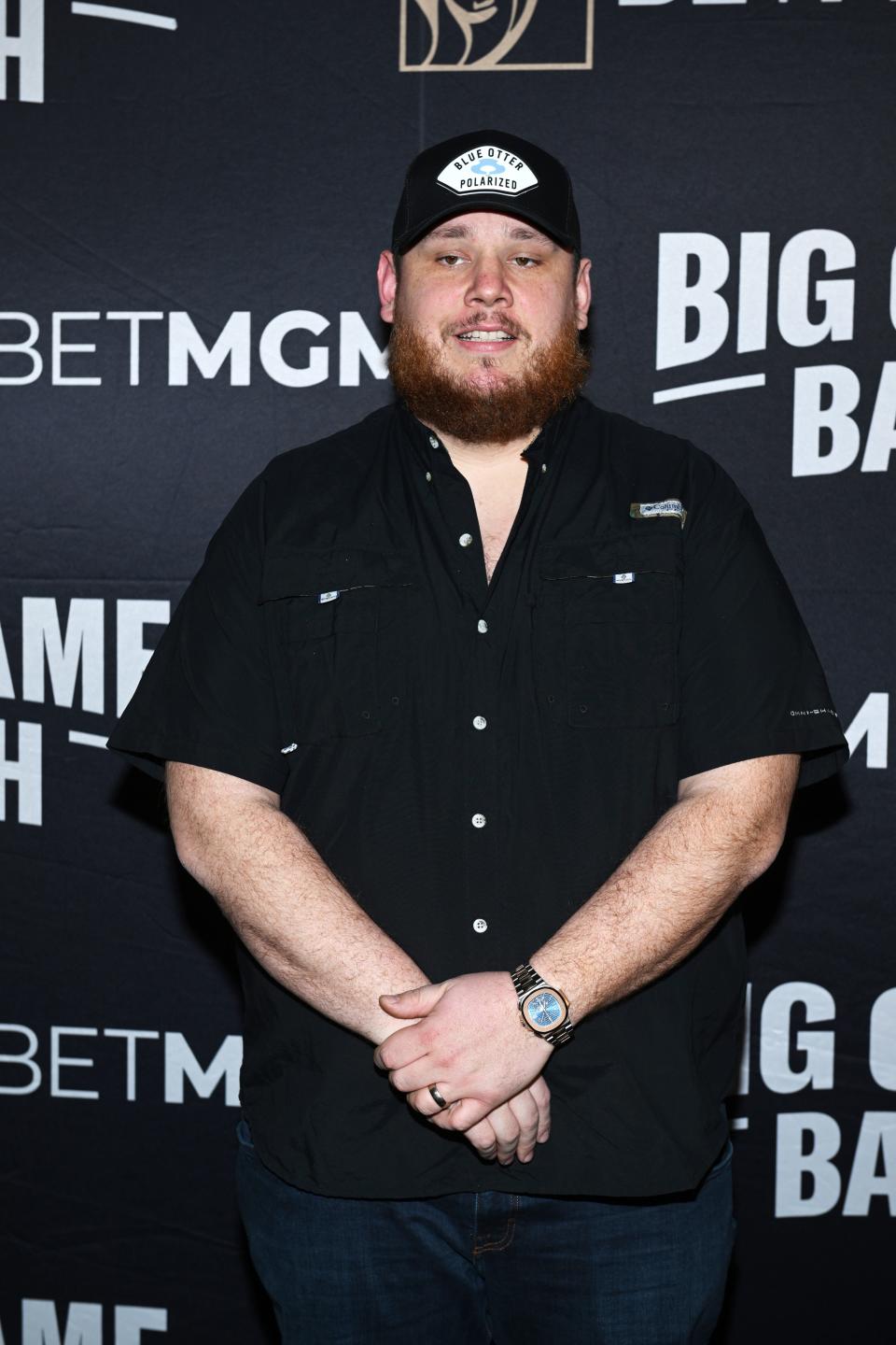 Luke Combs, pictured here, is up for his fifth consecutive Male Artist of the Year and Entertainer of the Year nominations.