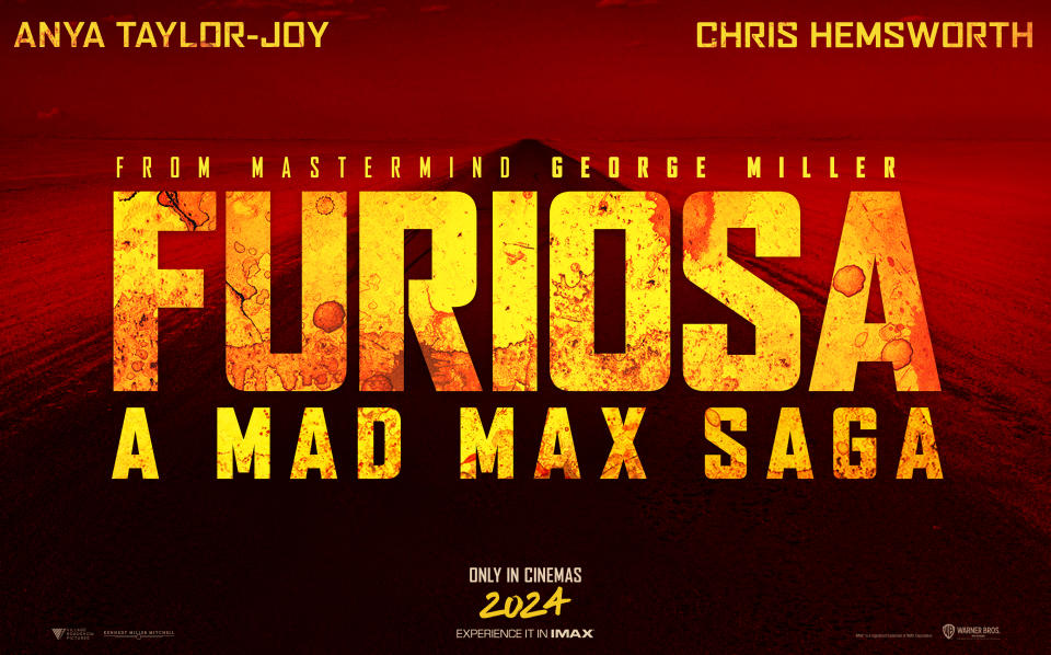 A poster for Furiosa: A Mad Max Saga.