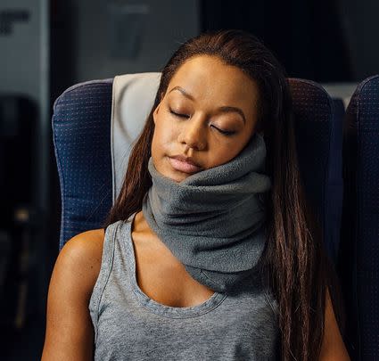 A slim and packable Trtl neck pillow