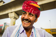 March 8: Being Rajasthani by <a href="http://www.flickr.com/photos/94665858@N00/12671943485" rel="nofollow noopener" target="_blank" data-ylk="slk:Devesh Uba;elm:context_link;itc:0;sec:content-canvas" class="link ">Devesh Uba</a>. 'You aren't a Rajasthani until you have a colourful 'pagadi' (turban) on your head and a smile that is as warm as the land of Rajasthan, India.'