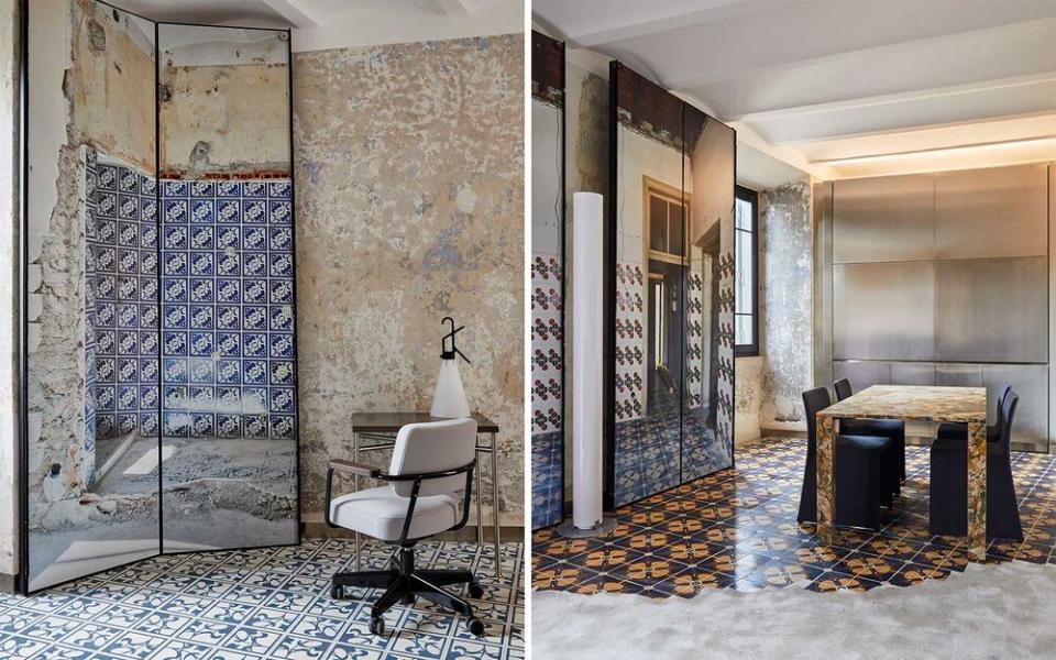 A suite at the Rooms of Rome, designed by Jean Nouvel. | Courtesy of The Rooms of Rome