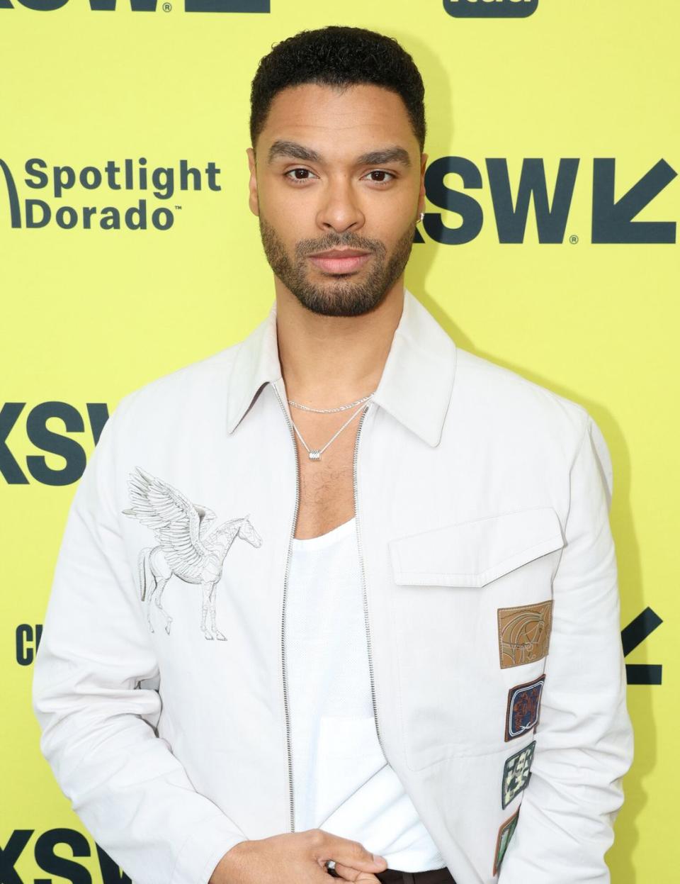 austin, texas march 10 rege jean page attends the premiere of dungeons and dragons at the paramount theatre during the 2023 sxsw conference and festival at the austin convention center on march 10, 2023 in austin, texas photo by gary millerwireimage