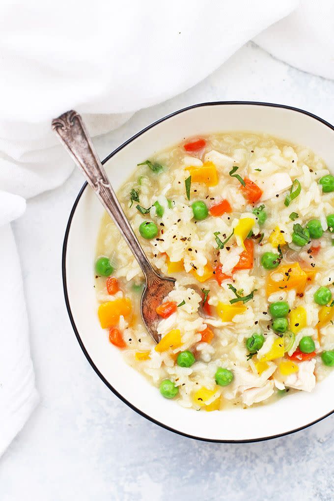 Dairy-Free Chicken and Vegetable Risotto