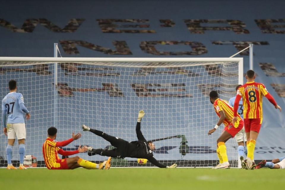 Guardiola has identified this game as a major wake-up callPOOL/AFP via Getty Images