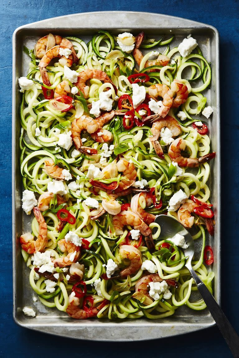 Roasted Shrimp Scampi and Zoodles