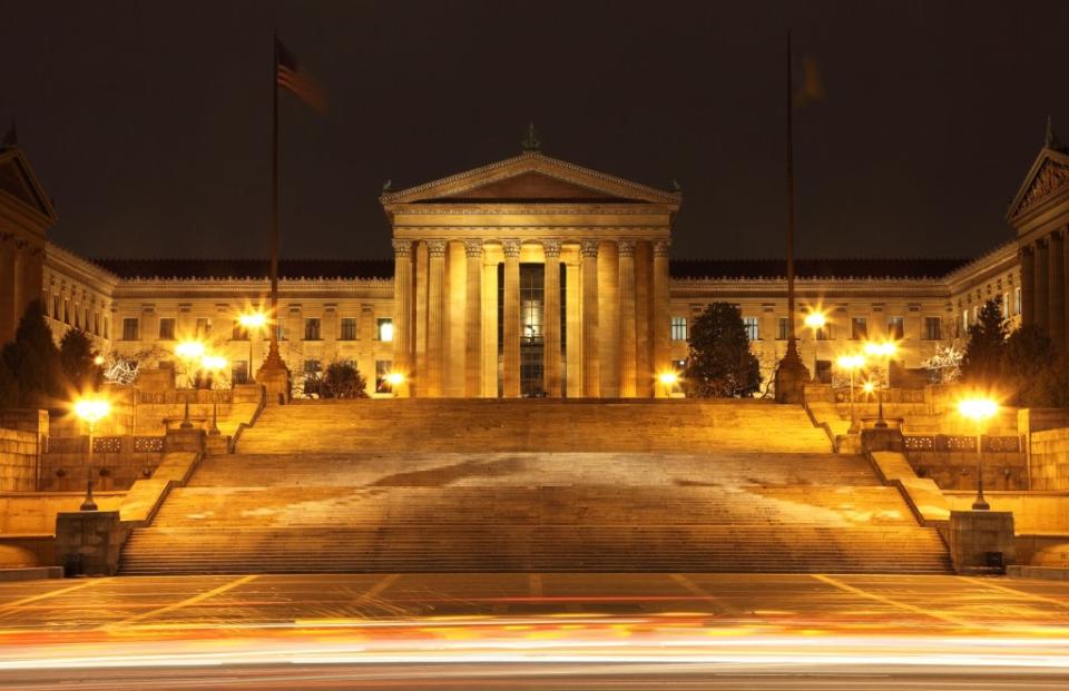 “The Philadelphia Museum of Art is among the largest art museums in USA, via Getty Images